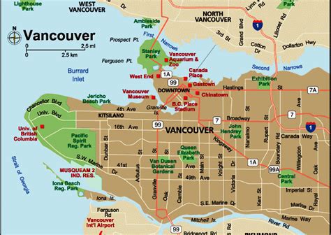 city of vancouver site maps.